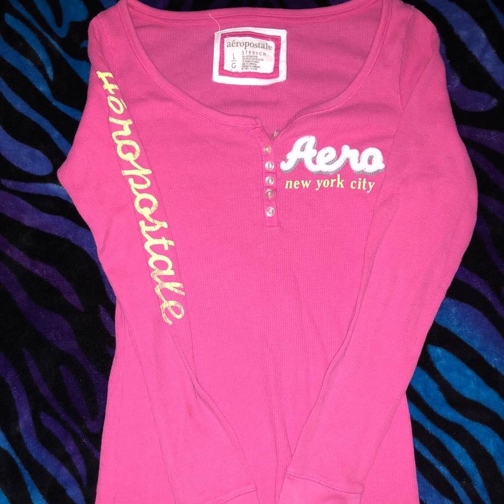 pink aero shirt